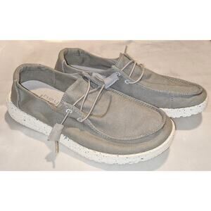 Hey Dude Wendy Grey Loafers Slip On Casual Lightweight Shoes Women's Size 7